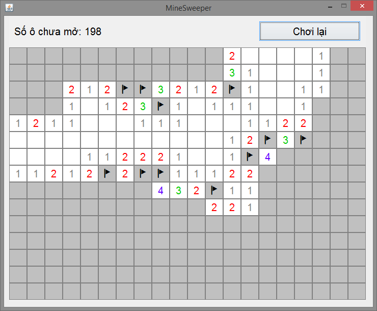 Làm Game Minesweeper (Dò Mìn) Bằng Java – Mai Trời Sáng !